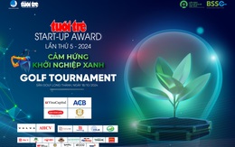 Tuổi Trẻ Golf Tournament lần đầu tiên tổ chức đấu giá hỗ trợ các start-up