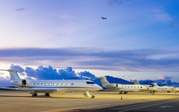 Đà Nẵng xuất hiện loạt máy bay siêu sang dành cho tỉ phú của Gulfstream