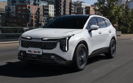 Kia Sportage 2024 lộ mặt, có màn hình cong như xe sang