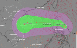 Bão Trami di chuyển thế nào sau khi vào Biển Đông?