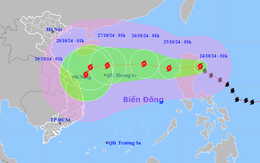 Hôm nay, bão Trami vào Biển Đông, diễn biến phức tạp