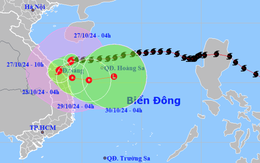 Bão Trà Mi giật cấp 12 cách Đà Nẵng 125km, sáng nay vào Quảng Trị - Quảng Ngãi