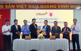 LPBank tài trợ cho đội bóng Long An tiếp tục giải chuyên nghiệp