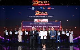 J&T Express tiếp tục được trao giải thưởng Vietnam Digital Awards 2024