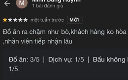 Ảnh vui 9-10: Đánh giá 1 sao của khách hàng khiến chủ quán áp lực