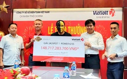 Một người kinh doanh tự do trúng giải Jackpot 1 hơn 148 tỉ đồng