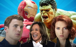 Tin tức giải trí 2-11: Các 'siêu anh hùng' Avengers về phe Kamala Harris