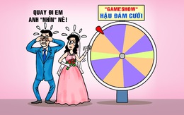 Cô dâu chú rể tham gia game show hậu đám cưới