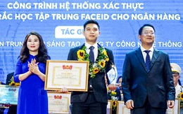 Xác thực sinh trắc học FaceID ngân hàng được vinh danh Tuổi trẻ sáng tạo