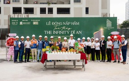 The Infinity Dĩ An hoàn thành đóng nắp hầm