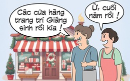 Không khí Giáng sinh và không khí... đào đường