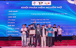 Sinh viên Đại học Duy Tân đứng nhất khối phần mềm mã nguồn mở