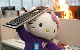 Meme 'Hello Kitty nổi loạn': người đồng cảm, người 'nổi khùng'