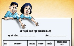 Chỉ là con bị điểm kém thôi mà