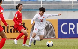 Ngọc Minh Chuyên ghi bàn thắng duy nhất cho U20 nữ Việt Nam tại VCK U20 nữ châu Á 2024