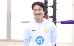 Tuấn Anh tươi rói, hòa nhập nhanh cùng CLB Nam Định