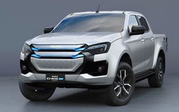 Isuzu D-Max thuần điện tham gia BIMS 2024, có bản hybrid đi kèm