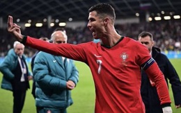 Ronaldo nổi giận 'vung tay múa chân' với trọng tài