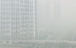Hà Nội mờ sương, có nơi chất lượng không khí ở ngưỡng rất xấu