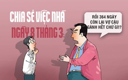 Chia sẻ việc nhà: Rồi 364 ngày còn lại vợ gánh hết chứ gì!?