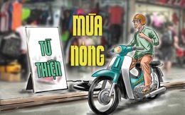 Chuyện lạ: Làm từ thiện bằng... không khí