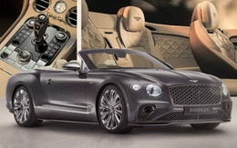 Bentley mui trần độc bản: Gắn kim cương, khảm vàng trắng khắp nơi