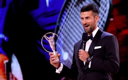 Vượt qua Messi, Djokovic đoạt 'Oscar của thể thao'