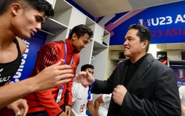 Chủ tịch PSSI Erick Thohir yêu cầu U23 Indonesia phải 'đánh trả' sau thất bại trước Uzbekistan