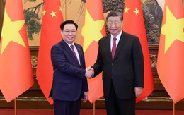 Chủ tịch Quốc hội Vương Đình Huệ hội kiến Tổng bí thư, Chủ tịch nước Trung Quốc Tập Cận Bình