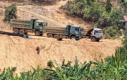 Chủ đầu tư thủy điện đổ thải 1.000m³ đất đá trái quy định