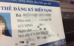 Công dân 18 tuổi trở lên muốn hiến mô tạng phải đăng ký thế nào, tới đâu?