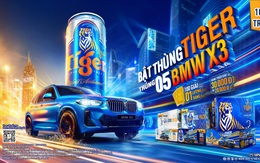 Tiger Beer tiếp đà bứt phá cho người tiêu dùng với ‘Bật thùng Tiger, trúng 5 BMW X3’