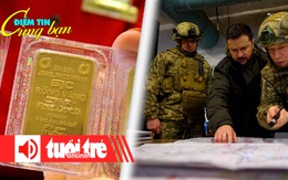 Điểm tin 18h: Chưa có giải pháp hiệu quả hạ nhiệt giá vàng; Ukraine sẵn sàng đón quân nhân Pháp