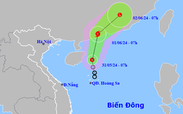 Áp thấp nhiệt đới trên Biển Đông khả năng mạnh lên thành bão