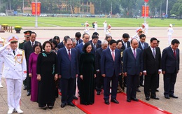 Lãnh đạo Đảng, Nhà nước vào lăng viếng Chủ tịch Hồ Chí Minh