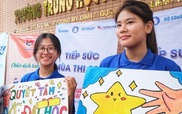 Lời chúc dễ thương trước cổng trường thi gửi đến các sĩ tử