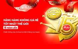 AirAsia là ‘Hãng hàng không giá rẻ tốt nhất thế giới’ của Skytrax 15 năm liên tiếp