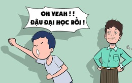 Trúng tuyển đại học nhưng còn... 'quá trẻ để hiểu sự đời'