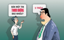 Quan tham điều chỉnh mức giá mua tin phòng chống tham nhũng