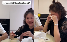 Cả nhà vỡ òa hạnh phúc khi nghe con thông báo có bầu