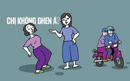 Ông xã đi bia ôm mà chị không ghen à?