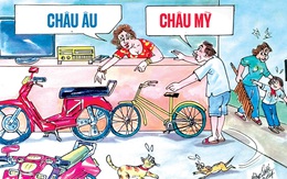 Loài cá bơi từ châu Âu qua châu Mỹ