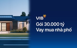 VIB ra mắt gói vay nhà phố lãi suất chỉ 5,9%