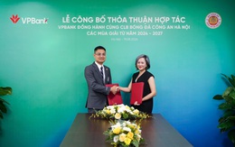 VPBank hợp tác cùng CLB Công An Hà Nội phát triển bóng đá Việt Nam