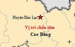 Cao Bằng vừa có động đất