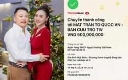 Phương Oanh - Shark Bình gặp rắc rối vì 'check VAR' sao kê