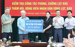 Mặt trận Tổ quốc Việt Nam công khai danh sách chuyển 385 tỉ đồng cho 20 tỉnh bị thiệt hại bão số 3