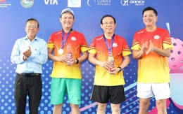 Bí thư Thành ủy TP.HCM thi đấu Pickleball ủng hộ đồng bào bị thiệt hại do bão lũ