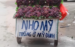 Ảnh vui 24-9: Nho Mỹ nhưng được trồng ở... Mỹ Đình