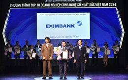 Eximbank lọt top 10 tiên phong triển khai công nghệ số, đổi mới sáng tạo